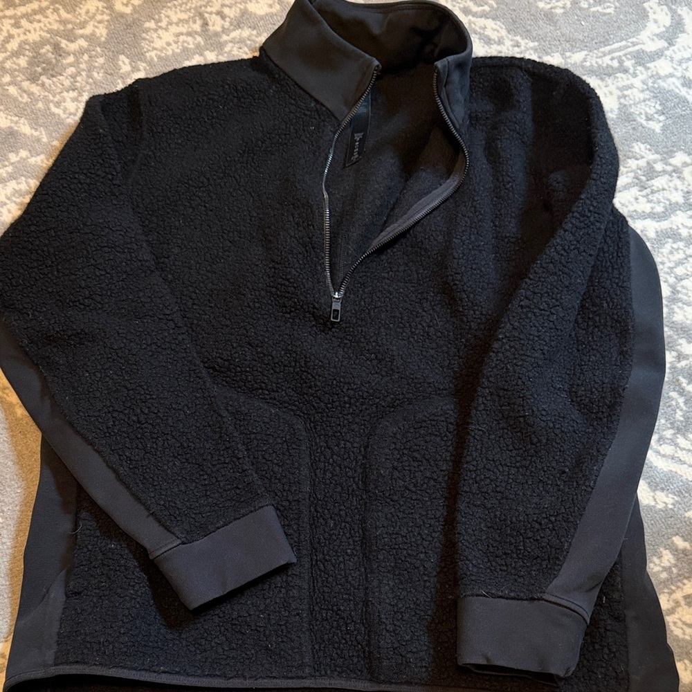 Lululemon Athletica Black Fleece Pullover